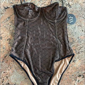 No looking back Bodysuit (Black)